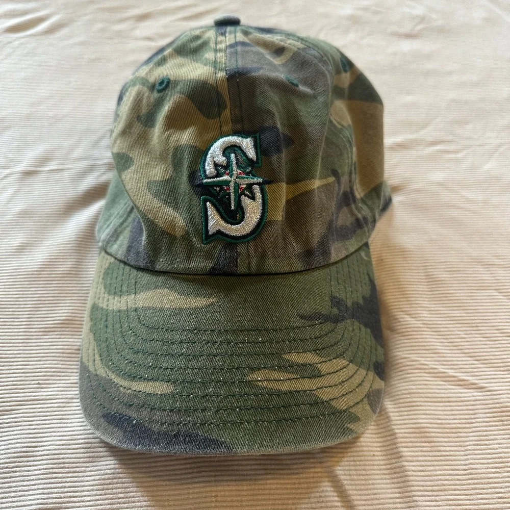 '47 Camo Seattle Mariners MLB Baseball Cap